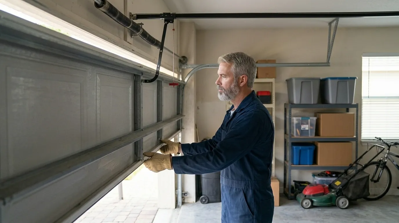 Garage door work by Lexington Garage Door Pros in Lexington, KY