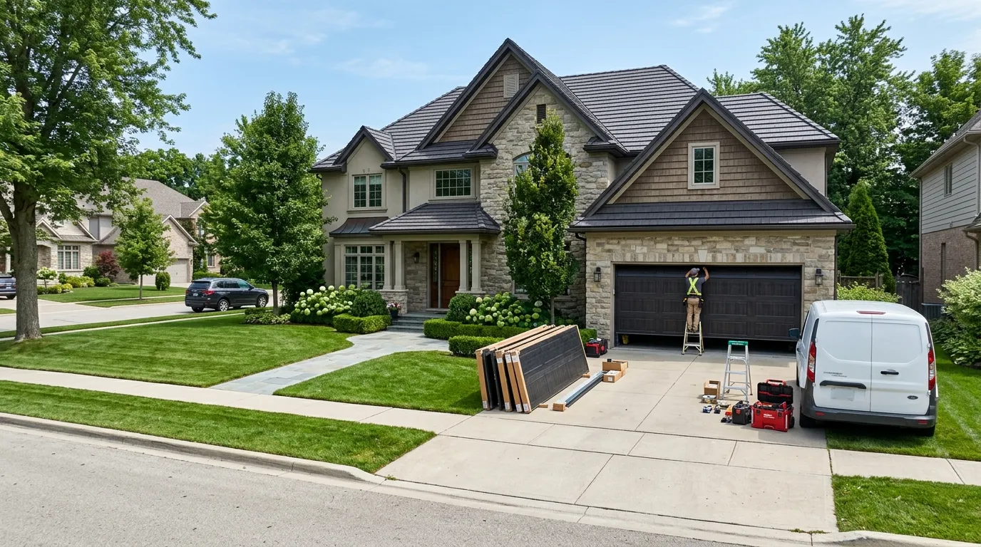 Garage door work by Lexington Garage Door Pros in Lexington, KY