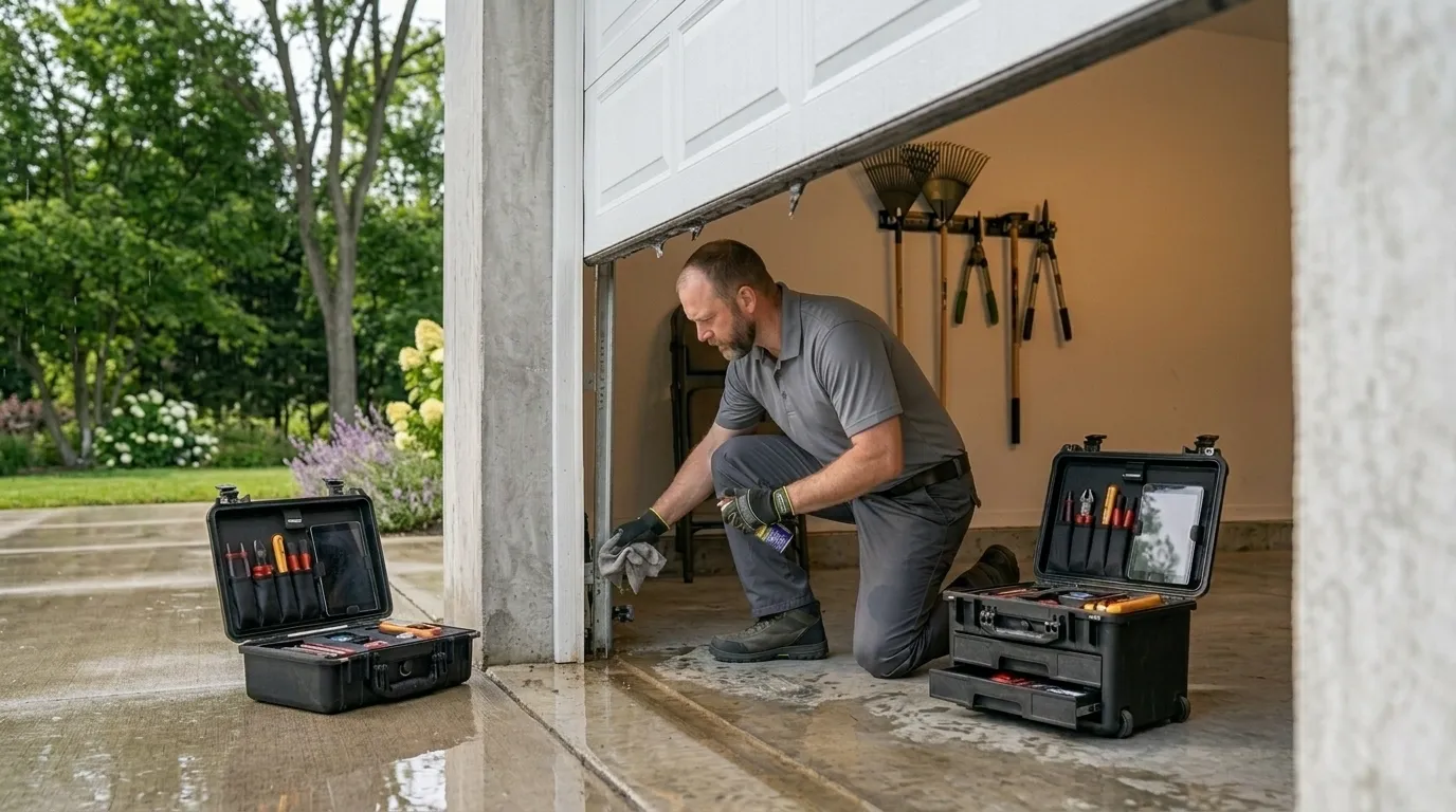Garage door service in Lexington, KY