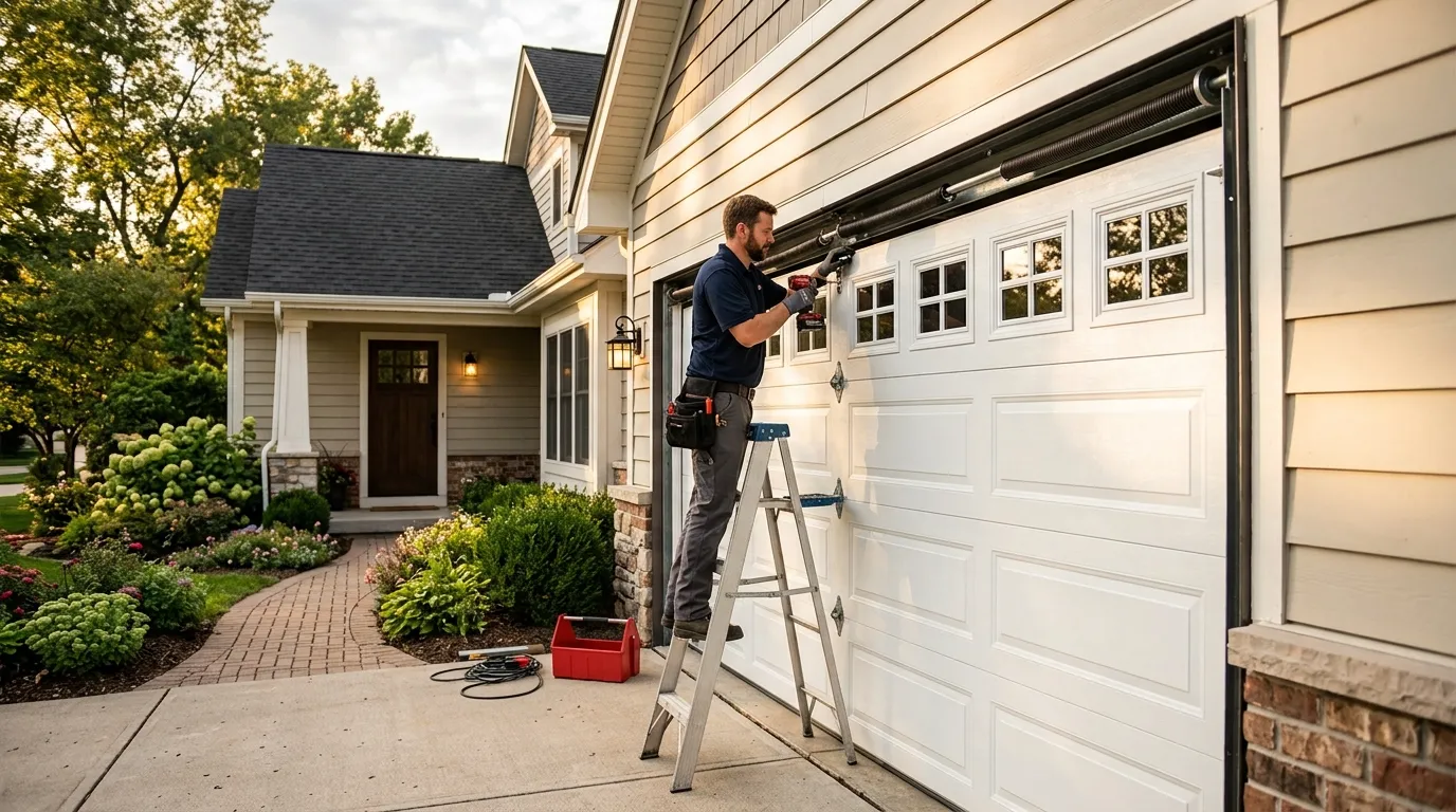 Garage door service in Lexington, KY