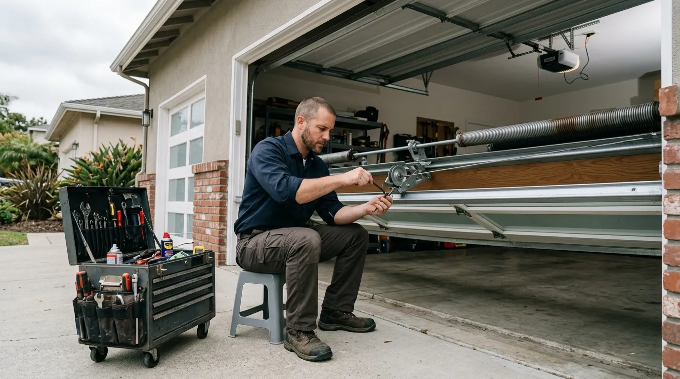 Garage door service in Lexington, KY