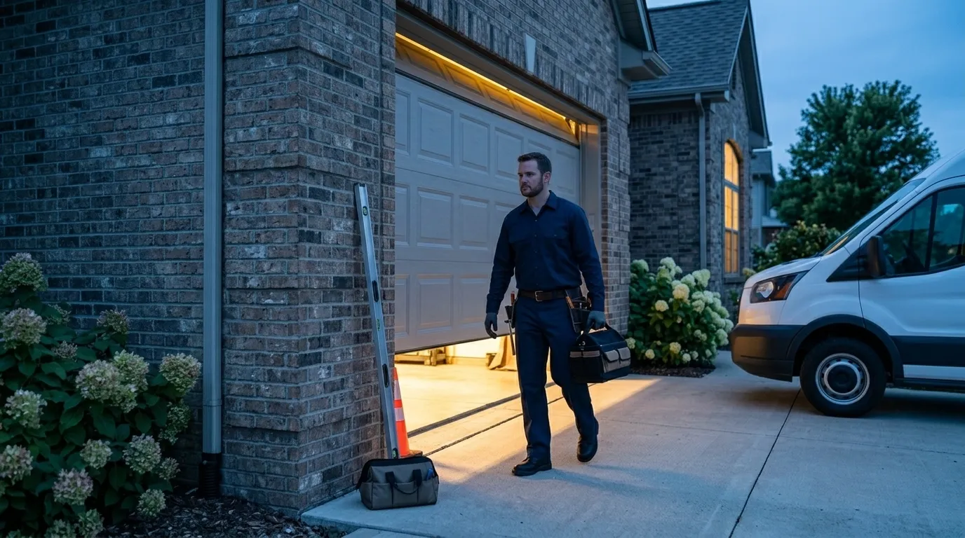 Garage door service in Lexington, KY